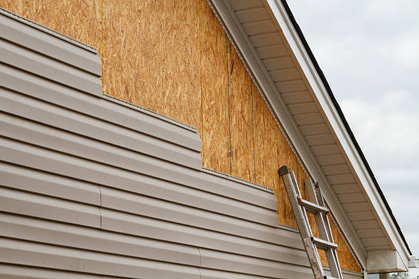 Professional Vinyl Siding technician working in Black Diamond, WA